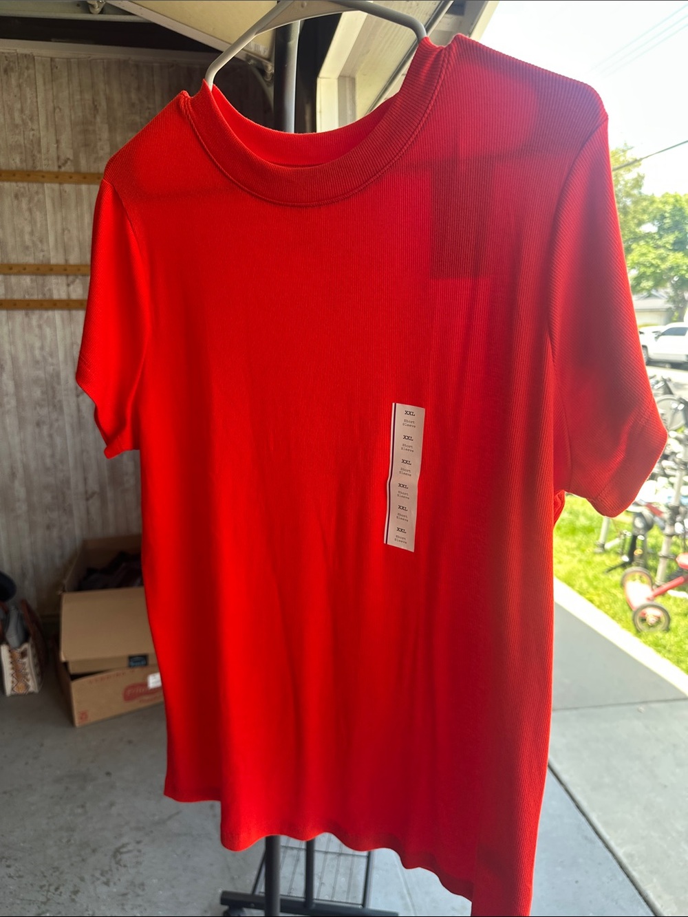 a new day Red Short-Sleeve Crew Neck T-Shirt